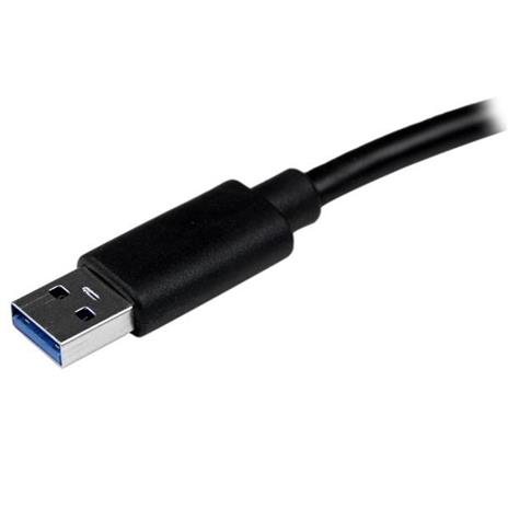StarTech.com Adattatore USB 3.0 a Ethernet Gigabit NIC con porta USB - Nero - 2