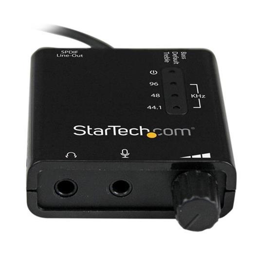StarTech.com Scheda audio esterna adattatore audio stereo USB con audio digitale SPDIF - 4