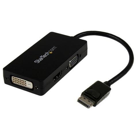 StarTech.com Adattatore Mini DisplayPort da viaggio VGA/DVI/HDMI - Convertitore mDP 3 in 1