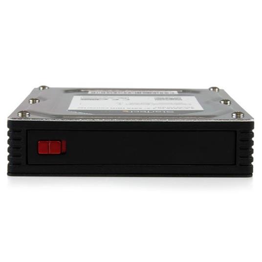 StarTech.com Box esterno adattatore per dischi rigidi SATA da 2,5" a 3,5" in alluminio con altezza massima SSD / HDD di 12,5 mm - 2
