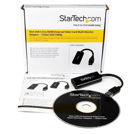 StarTech.com Adattatore scheda video esterna multi-monitor USB 3.0 slim a HDMI - 1920x1200/1080p - 2