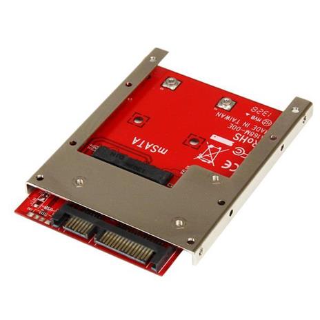 StarTech.com Convertitore adattatore SSD mSATA a SATA da 2,5