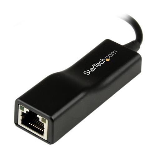 StarTech.com Adattatore USB 2.0 a Ethernet (RJ45) - Scheda di rete LAN Esterna USB2.0 a Ethernet 10/100 Mbps - 3