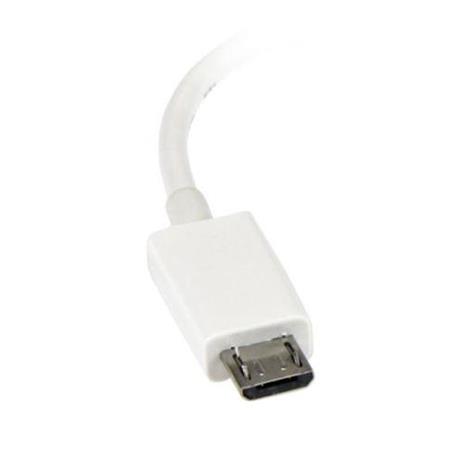 StarTech.com Cavo Adattatore micro USB a USB femmina OTG da viaggio 12cm M/F - Bianco - 2