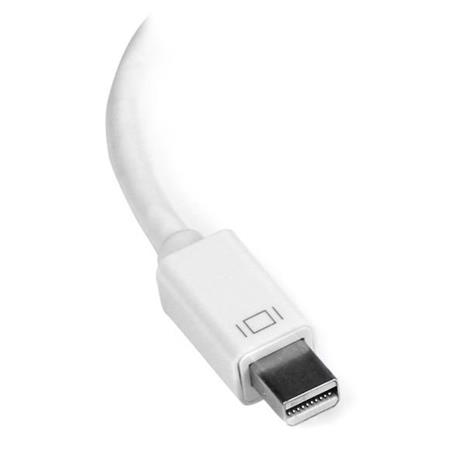 StarTech.com Adattatore mini DisplayPort a HDMI 4k a 30Hz - Convertitore attivo mDP 1.2 a HDMI 1080p per Mac Book Air / Mac Book Pro - Bianco