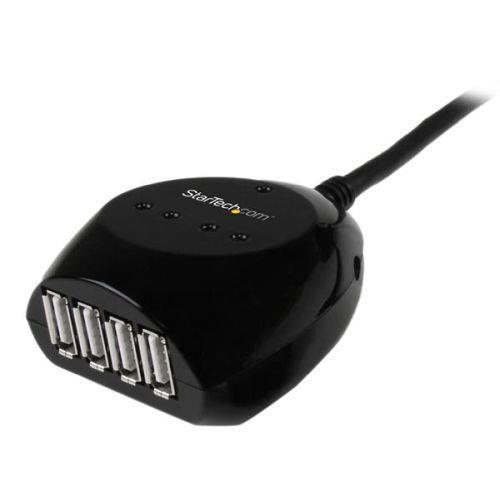 StarTech.com Cavo prolunga attivo USB HUB a 4 porte - Cavo Estensione amplificato USB 2.0 Maschio / Femmina da 15 m - 4