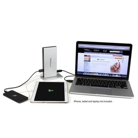 StarTech.com Docking Station Universale per Laptop USB 3.0 per dual-monitor DVI Gigabit Ethernet con adattatori HDMI / VGA - 7