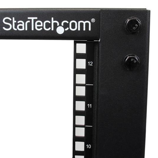 StarTech.com Armadio Server Rack con 4 staffe a Telaio Aperto 12U con profondita' regolabile - 2