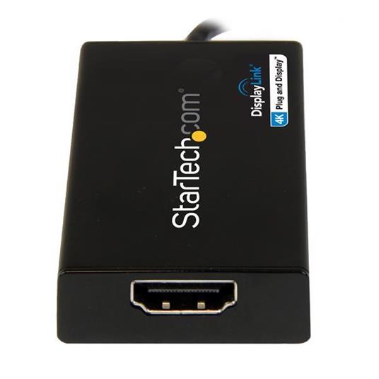 StarTech.com Adattatore convertitore USB 3.0 a HDMI 4K DisplayLink - Scheda Video Esterna HDMI Ultra HD 4k - 5