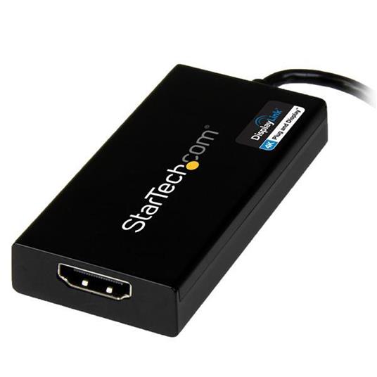 StarTech.com Adattatore convertitore USB 3.0 a HDMI 4K DisplayLink - Scheda Video Esterna HDMI Ultra HD 4k - 6