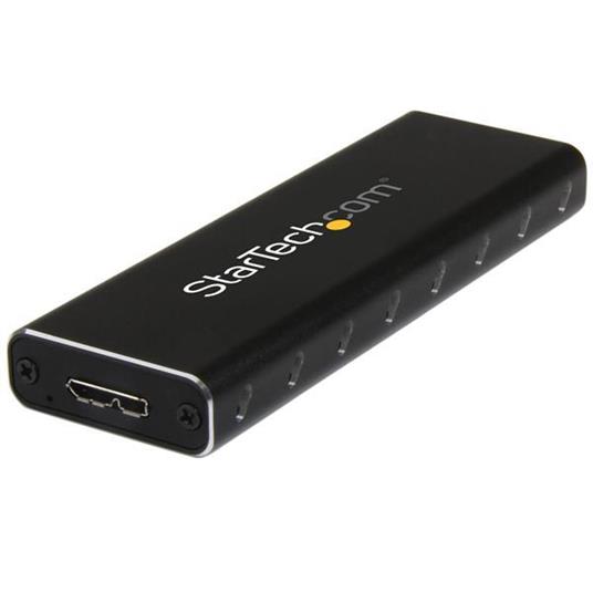 StarTech.com Box Alloggio USB 3.0 esterno per SSD SATA M.2 - Convertitore NGFF di unità SSD con UASP