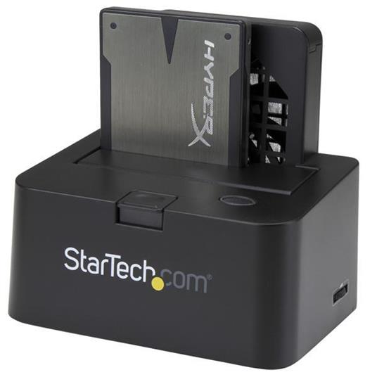 StarTech.com Docking Station USB 3.0 2.5"/3.5" eSATA/USB 3.0 per Hard Disk SSD/HDD - SATA III 6Gbps con UASP - 3