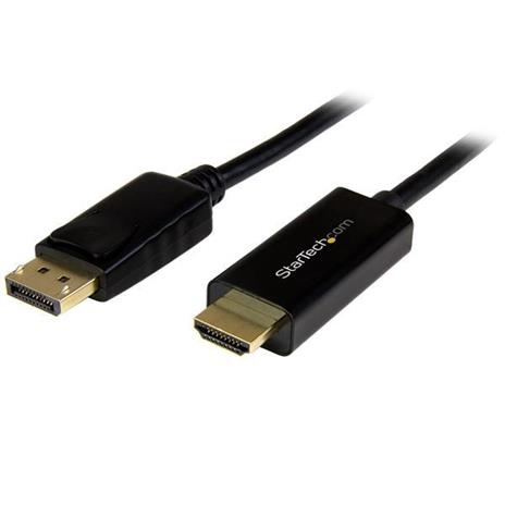 StarTech.com Cavo convertitore adattatore DisplayPort a HDMI - DP a HDMI da 2m - 4K