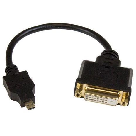 StarTech.com Adattatore convertitore micro HDMI a DVI-D da 20cm - Maschio/Femmina