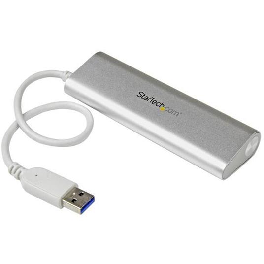 StarTech.com Hub USB 3.0 a 4 porte compatto e portatile con cavo integrato - 2
