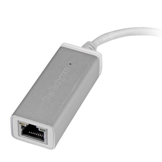 StarTech.com Adattatore di rete USB 3.0 a Ethernet Gigabit - Argento