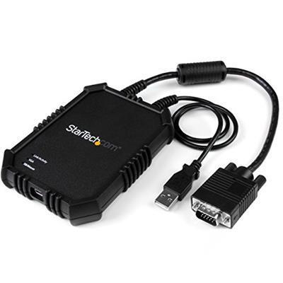 StarTech.com Adattatore crash cart portatile per PC con alloggio robusto - Console KVM USB con trasferimento di file e Acquisizione Video