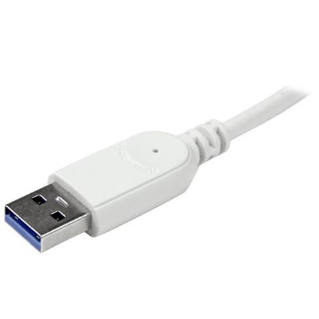 StarTech.com Hub USB 3.0 a 3 porte con Adattatore NIC Ethernet Gigabit Gbe - 3