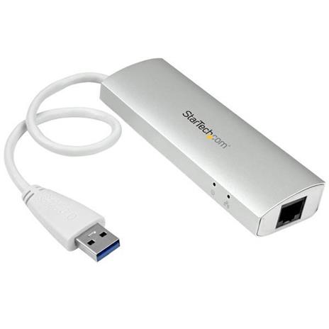 StarTech.com Hub USB 3.0 a 3 porte con Adattatore NIC Ethernet Gigabit Gbe - 6