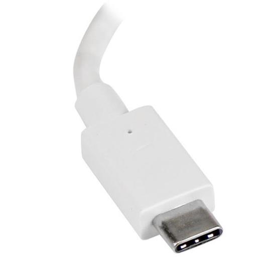 StarTech.com Adattatore video USB-C a HDMI - M/F - Ultra HD 4K - Bianco - 2