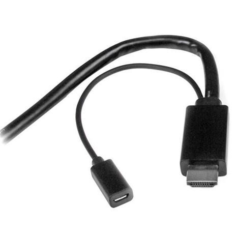 StarTech.com Cavo convertitore HDMI, DisplayPort o mini DisplayPort a HDMI - Adattatore DP e mDP a HDMI da 2m - 2