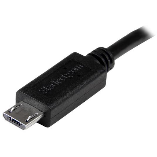 StarTech.com Cavo USB OTG - Micro USB a Micro USB - M/M - 20cm - 2