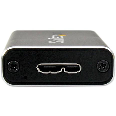 StarTech.com Box Esterno mSATA in alluminio USB 3.1 (10Gbps) - 2