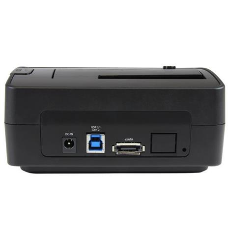 StarTech.com Box externo USB 3.1 Gen 2 (10Gbps) ad 1 alloggiamento da 2,5"/3,5" con eSATA e UAS - SSD/HDD - 2