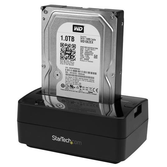 StarTech.com Box externo USB 3.1 Gen 2 (10Gbps) ad 1 alloggiamento da 2,5"/3,5" con eSATA e UAS - SSD/HDD - 4