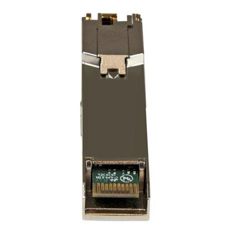 StarTech.com Modulo Transceiver Ricetrasmittitore SFP Gigabit RJ45 in Rame - Compatibile con Cisco GLC-T - Pacco da 10 - 3