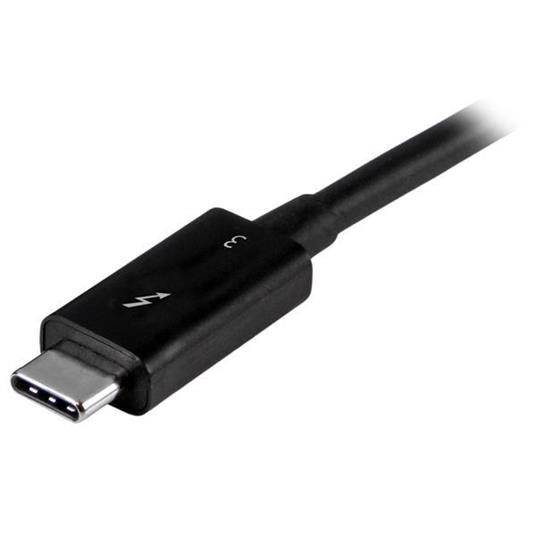 StarTech.com Cavo Thunderbolt 3 USB-C ( 40Gbps) da 0,5m - Compatibile con Thunderbolt e USB - 2
