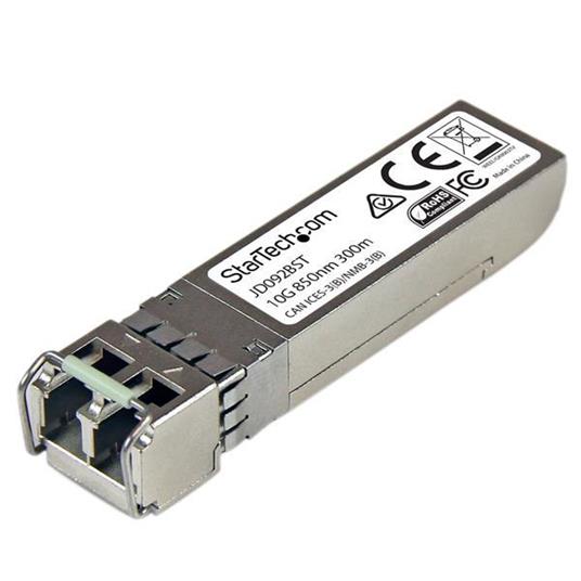 StarTech.com Modulo Ricetrasmettitore Transceiver 10 Gigabit SFP+ in fibra - Compatabile HP JD092B - MM LC con DDM - 300m