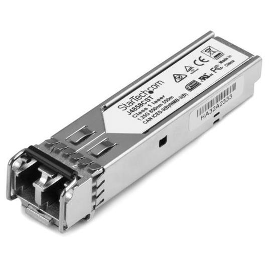 StarTech.com Modulo Ricetrasmettitore Transceiver SFP in fibra - Compatabile HP J4858C - MM LC con DDM - 550 m - 10 unità - 3