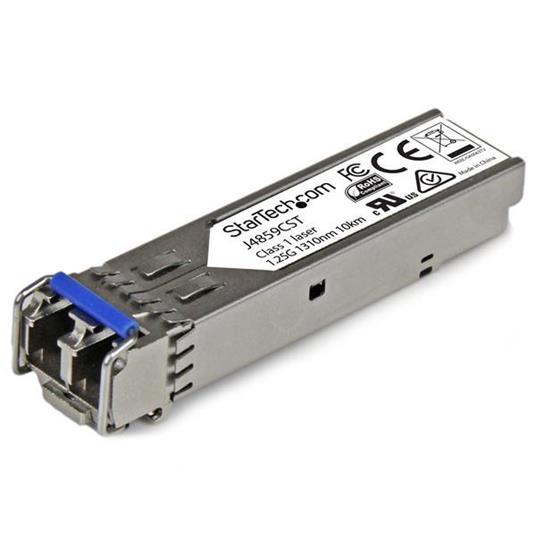 StarTech.com Modulo Ricetrasmettitore Transceiver SFP in fibra - Compatabile HP J4859C - SM/MM LC con DDM - 10km / 550m