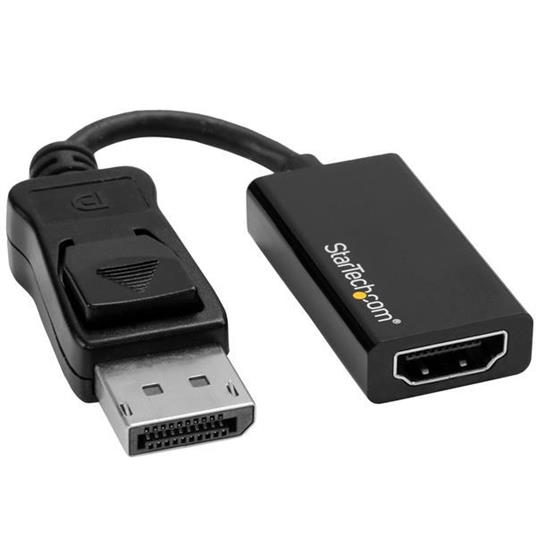 StarTech.com Adattatore DisplayPort a HDMI 4k a 60Hz - Convertitore audio / video attivo DP 1.2 a HDMI 2.0