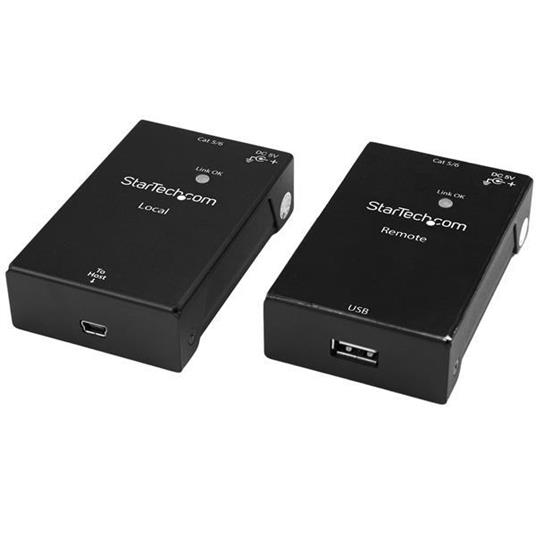 StarTech.com Extender Ethernet USB 2.0 a 1 porta via Cat5/Cat6 - 100m