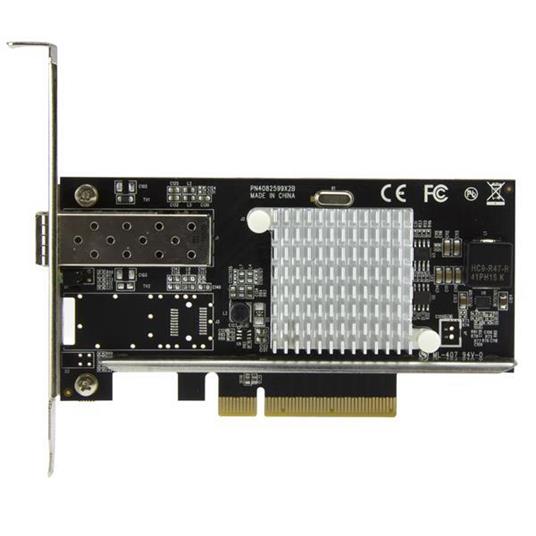 StarTech.com Scheda di rete PCIe ad 1 porta 10G Open SFP+ con Chip Intel - MM/SM - 9