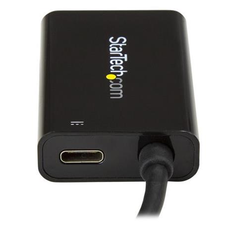 StarTech.com Adattatore video USB-C a HDMI con Power Delivery - 60 Watt - Nero