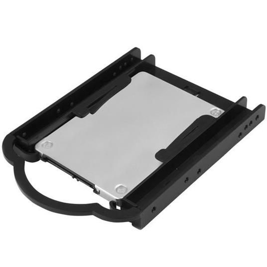 StarTech.com Staffa di Montaggio SSD/HDD da 2,5" per Alloggiamento da 3,5" - Installazione senza utensili - 3