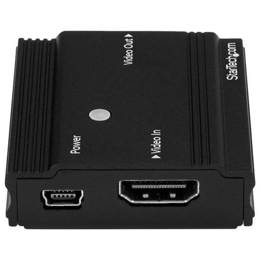 StarTech.com Amplificatore di Segnale HDMI - Ripetitore di segnale HDMI - 4K a 60Hz - fino a 9 Metri con Cavo standard - 2