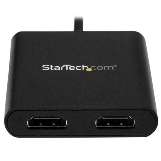 StarTech.com Splitter Multi-Monitor USB-C a HDMI - Hub MST Tipo-C a 2 porte compatabile con Thunderbolt 3 - 2