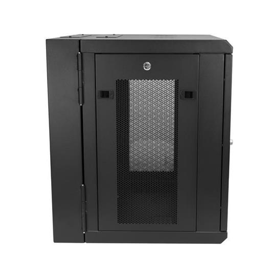 StarTech.com Armadio per Server Rack Montabile a Parete 12U - Armadio a Cerniera fino a 17" (43cm) di profondità