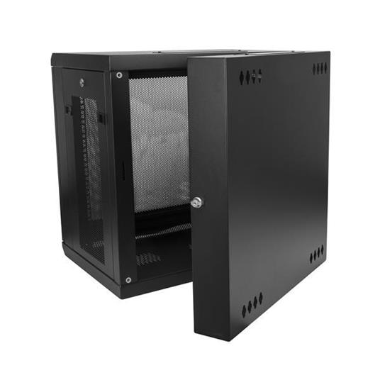 StarTech.com Armadio per Server Rack Montabile a Parete 12U - Armadio a Cerniera fino a 17" (43cm) di profondità - 3