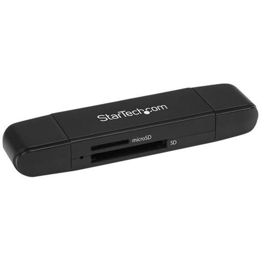 StarTech.com Lettore/Scrittore USB 3.0 per Schede Memoria SD e microSD - USB-C e USB-A