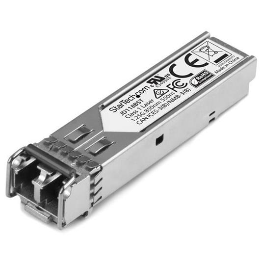 StarTech.com Ricetrasmettitore in fibre Gigabit 1000Base-SX SFP - Compatibile HP JD118B - MM LC - 550m