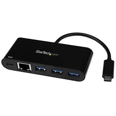StarTech.com Adattatore di rete USB-C a Ethernet a 3 porte - Hub USB 3.0 con Power Delivery - 2