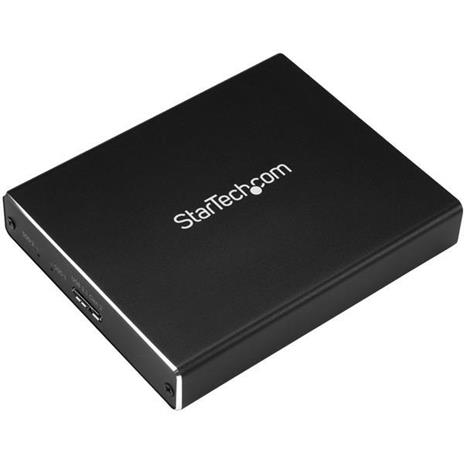 StarTech.com Box Esterno USB 3.1 (10Gbit/s) a 2 Slot - Enclosure M.2 NGFF SSD SATA - RAID - 3