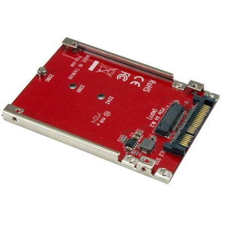 StarTech.com Adattatore Host per Drive M.2 a U.2( SFF-8639) PCIe NVMe SSD - 2