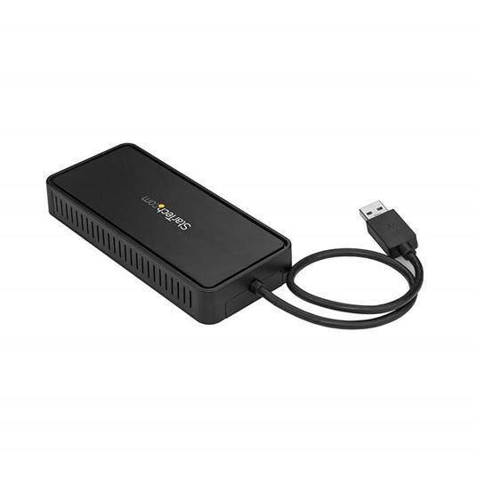 StarTech.com Mini Docking Station USB a Doppio DisplayPort per portatili - Dual 4K 60Hz - GbE - USB 3.0 - 7