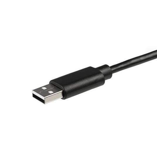 StarTech.com Adattatore di rete USB 2.0 a Fibre ottiche - Convertitore SFP con slot aperto - 2